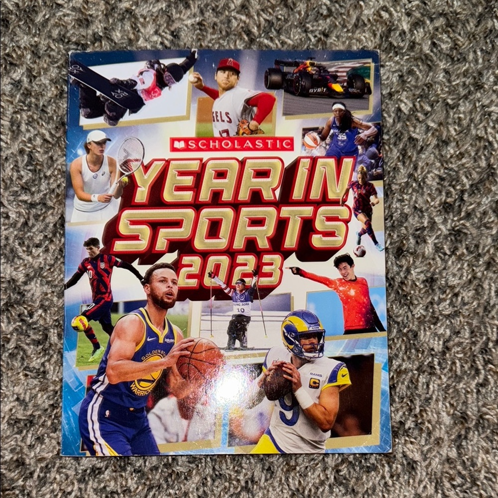 Scholastic Year in Sports 2023 - Red and Blue Edition